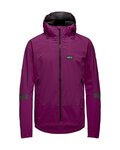 GORE Cycling rain jacket - LUPRA - purple