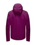 GORE Cycling rain jacket - LUPRA - purple