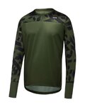 GORE Cycling long sleeve t-shirt - TRAILKPR - black/grey