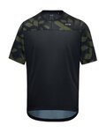 GORE Cycling short sleeve t-shirt - TRAILKPR - black/green