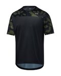 GORE Cycling short sleeve t-shirt - TRAILKPR - black/green