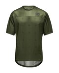 GORE Cycling short sleeve jersey - TRAILKPR DAILY - green
