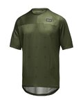 GORE Cycling short sleeve jersey - TRAILKPR DAILY - green