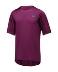 GORE Cycling short sleeve jersey - TRAILKPR - purple