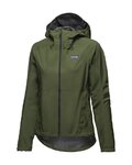 GORE Cycling rain jacket - ENDURE WMN - green