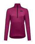 GORE Cycling windproof jacket - TRAILPR HYBRID - purple