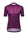 GORE Cycling short sleeve jersey - DAILY WMN - purple/black