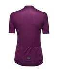 GORE Cycling short sleeve jersey - DAILY WMN - purple/black