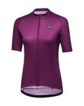 GORE Cycling short sleeve jersey - DAILY WMN - purple/black