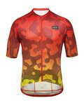 GORE Cycling short sleeve jersey - RAIN CAMO - orange/yellow
