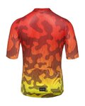 GORE Cycling short sleeve jersey - RAIN CAMO - orange/yellow
