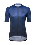 GORE Cycling short sleeve jersey - RAIN CAMO WMN - blue