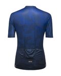 GORE Cycling short sleeve jersey - RAIN CAMO WMN - blue