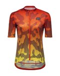GORE Cycling short sleeve jersey - RAIN CAMO WMN - orange/yellow