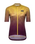 GORE Cycling short sleeve jersey - RAIN CAMO WMN - yellow/purple