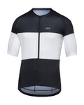 GORE Cycling short sleeve jersey - SPIRIT STRIPES - black/white