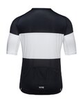 GORE Cycling short sleeve jersey - SPIRIT STRIPES - black/white