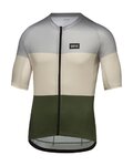GORE Cycling short sleeve jersey - SPIRIT STRIPES - light blue/green