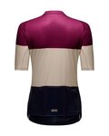 GORE Cycling short sleeve jersey - SPIRIT STRIPES - purple/black/beige