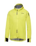 GORE Cycling windproof jacket - CONCURVE GORE-TEX - yellow