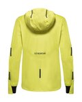 GORE Cycling windproof jacket - CONCURVE GTX - yellow