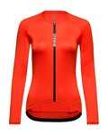 GORE Cycling winter long sleeve jersey - SPINSHIFT - red