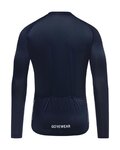 GORE Cycling winter long sleeve jersey - SPINSHIFT - blue