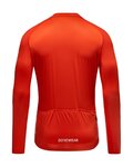 GORE Cycling winter long sleeve jersey - SPINSHIFT - red