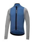 GORE Cycling winter long sleeve jersey - SPINSHIFT THERMO - blue/grey