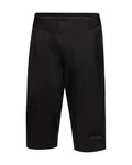 GORE Cycling shorts without bib - LUPRA GORE-TEX - black