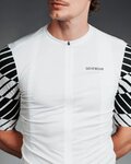 GORE Cycling short sleeve jersey - SWIFTRIDE OPTICAL - white/black