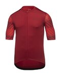 GORE Cycling short sleeve jersey - SWIFTRIDE OPTICAL - red
