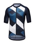 GORE Cycling short sleeve jersey - SPIRIT SIGNAL - blue/white