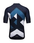 GORE Cycling short sleeve jersey - SPIRIT SIGNAL - blue/white