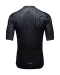 GORE Cycling short sleeve jersey - SPIRIT MOIRE - black/grey