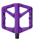 CRANKBROTHERS pedals - STAMP 1 LARGE - purple