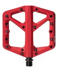 CRANKBROTHERS pedals - STAMP 1 LARGE - red
