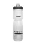CAMELBAK Cycling water bottle - PODIUM CHILL 0,71L - white/black
