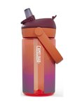 CAMELBAK Cycling water bottle - THRIVE FLIP STRAW KIDS 0,4 l - orange/multicolour