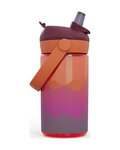 CAMELBAK Cycling water bottle - THRIVE FLIP STRAW KIDS 0,4 l - orange/multicolour