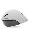 GIRO Cycling helmet - AEROHEAD MIPS - white/silver