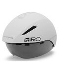 GIRO Cycling helmet - AEROHEAD MIPS - white/silver