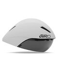 GIRO Cycling helmet - AEROHEAD MIPS - white/silver