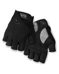 GIRO Cycling fingerless gloves - STRADE DURE - black