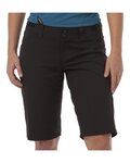 GIRO Cycling shorts without bib - ARC SHORT W - black