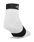 GIRO Cyclingclassic socks - COMP RACER - white/black