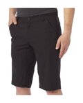 GIRO Cycling shorts without bib - ARC SHORT PLUS LINER - black