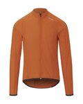 GIRO Cycling windproof jacket - CHRONO EXPERT - orange