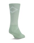 GIRO Cyclingclassic socks - COMP RACER HIGH RISE - light green