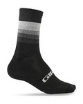 GIRO Cyclingclassic socks - COMP RACER HIGH RISE - black/white